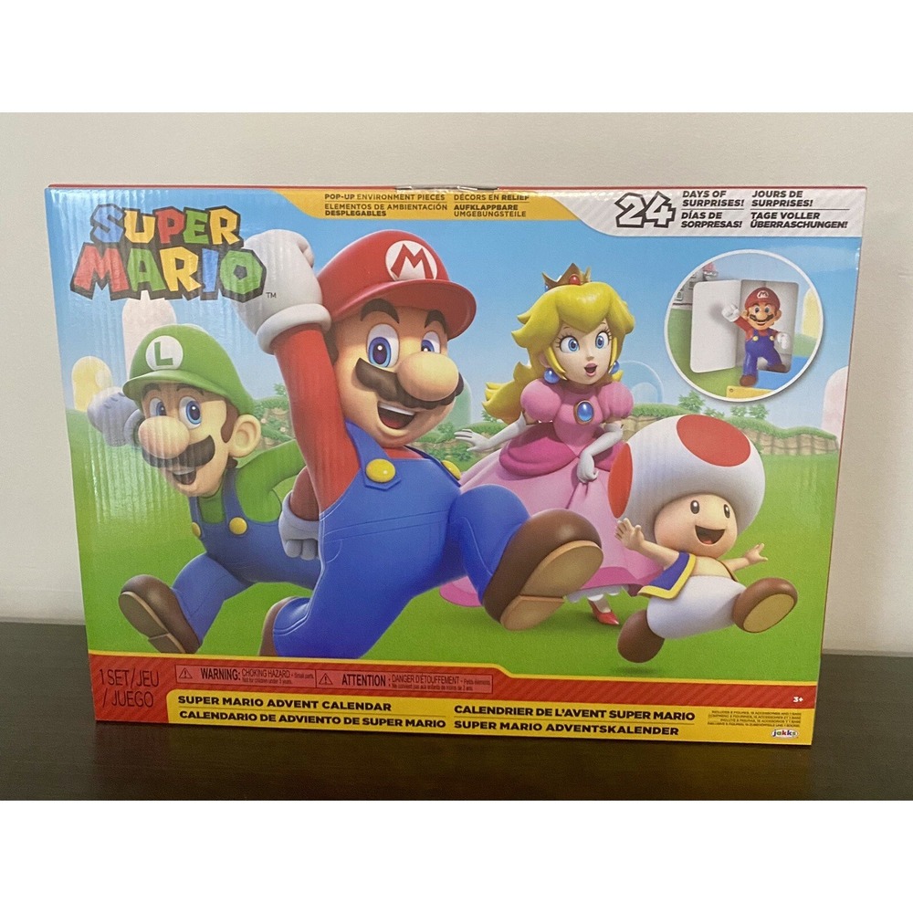Nintendo Super Mario Pop-Up Environment Advent Calendar